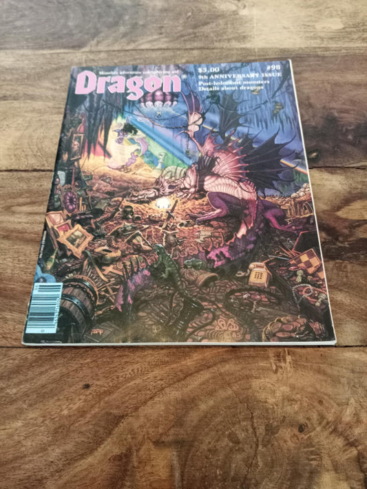 Dragon Magazine #98 June 1985 TSR AD&D