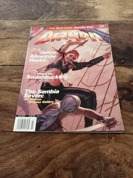 Dragon Magazine #273 July 2000 TSR AD&D