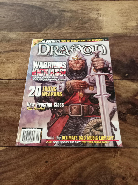 Dragon Magazine #275 September 2000 TSR AD&D