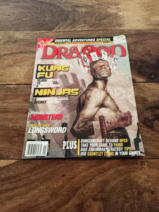 Dragon magazine #289 November Oriental Adventures 2001 TSR D&D