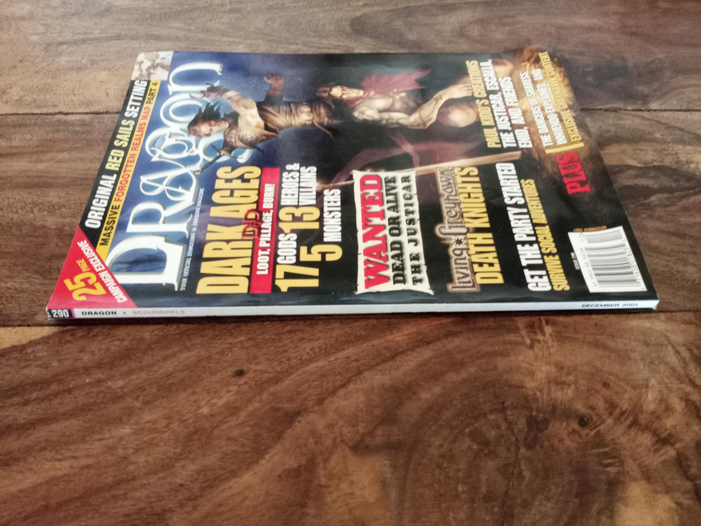 Dragon magazine #290 December 2001 TSR D&D