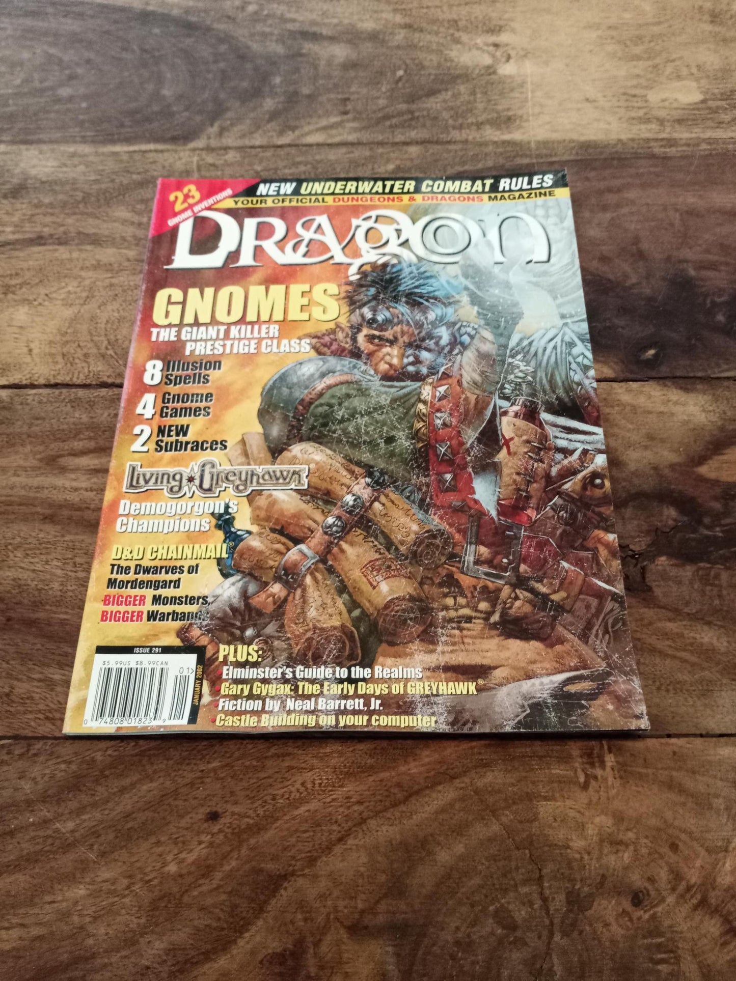 Dragon Magazine #291 January 2002 TSR D&D