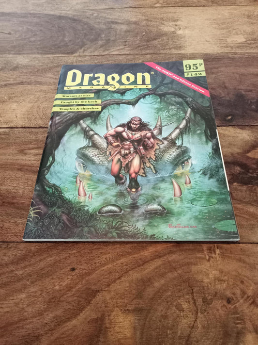 Dragon Magazine #142 February 1989 TSR AD&D