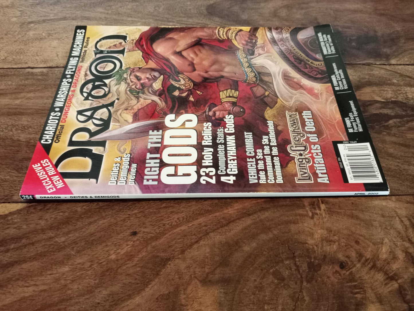 Dragon Magazine #294 April 2002 TSR AD&D