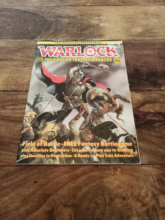 Warlock The Fighting Fantasy Magazine Issue #12 Oct/Nov 1986
