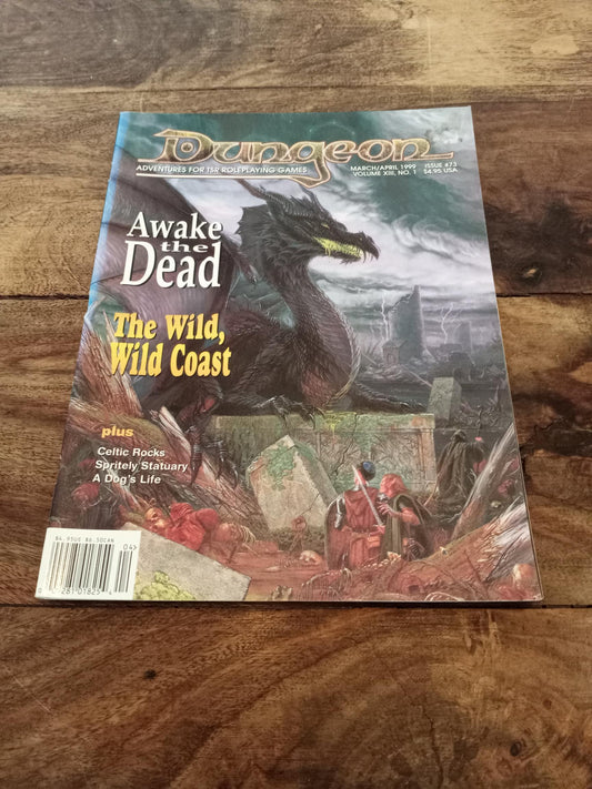 Dungeon Magazine #73 - Mar/Apr 1999 TSR D&D