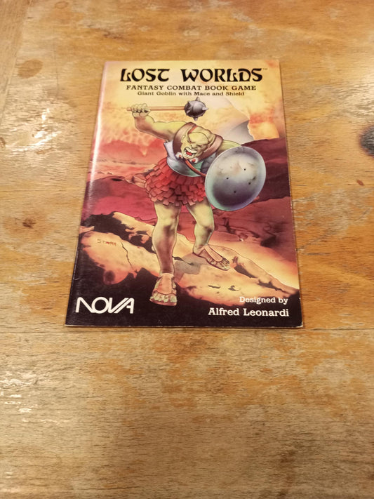 Lost Worlds Giant Goblin with Mace and Shield NOVA 1983