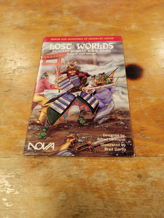 Lost Worlds Samurai With Katana NOVA 1985
