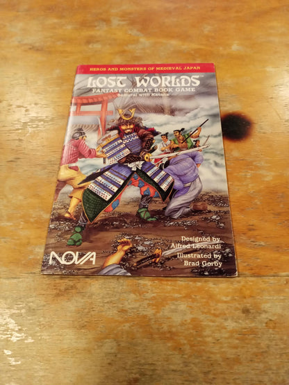 Lost Worlds Samurai With Katana NOVA 1985