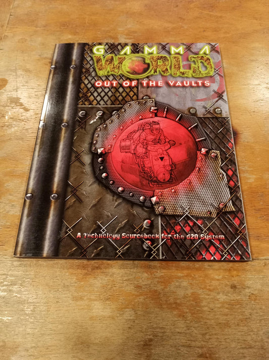 Gamma World Out of the Vaults Sword & Sorcery Studios d20 2004