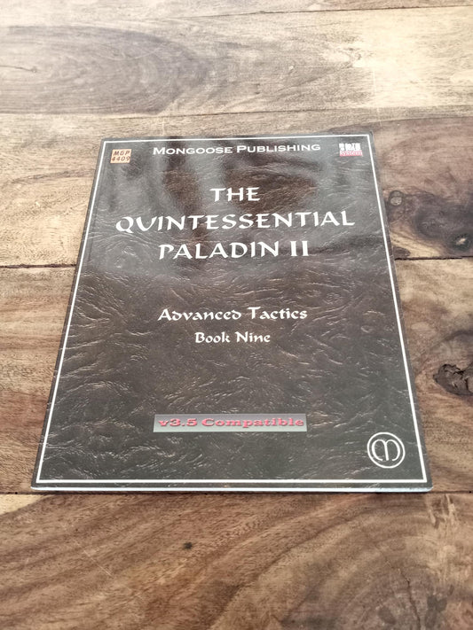 d20 The Quintessential Paladin II Collector Series Mongoose Publishing 2004