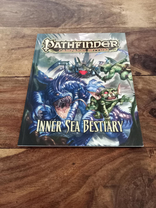 Pathfinder Inner Sea Bestiary Paizo Publishing 2012