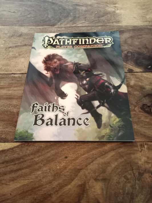 Pathfinder Faiths of Balance Paizo Publishing 2011