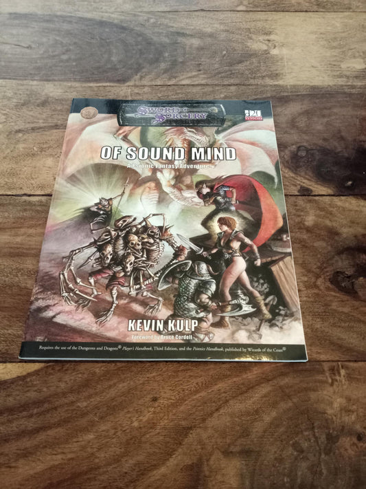 Sword & Sorcery Of Sound Mind d20 Fiery Dragon Productions 2002