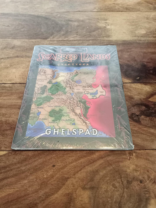 Sword & Sorcery Scarred Lands Ghelspad WW 8320 New/Sealed 2001