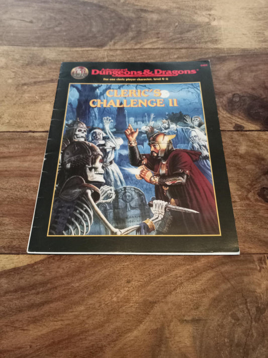 Dungeons & Dragons Cleric's Challenge II TSR 1995