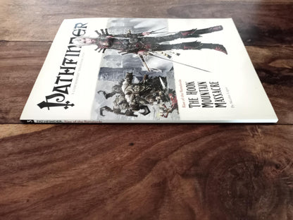 Pathfinder The Hook Mountain Massacre Rise of the Runelords #3 Paizo Publishing 2007