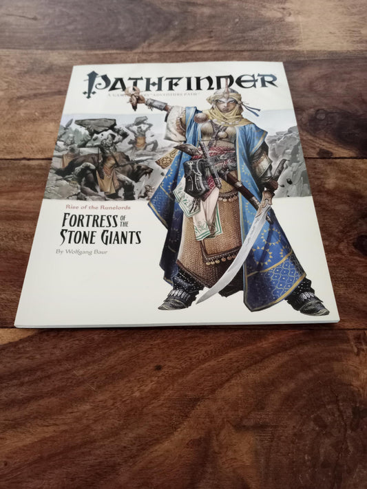 Pathfinder Fortress of the Stone Giants Rise of the Runelords #4 Paizo Publishing 2007