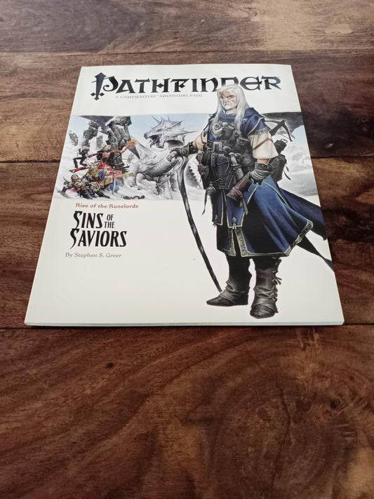 Pathfinder Sins of the Saviors Rise of the Runelords #5 Paizo Publishing 2008
