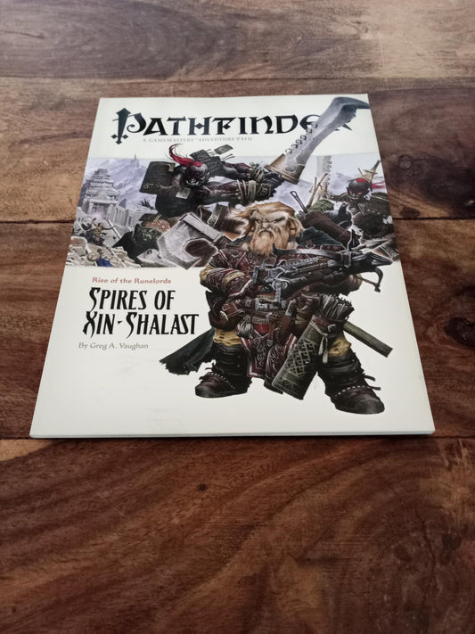 Pathfinder Spires of Xin-Shalast Rise of the Runelords #6 Paizo Publishing 2008
