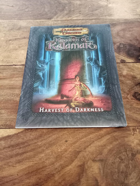 Kingdoms of Kalamar Harvest of Darkness Dungeons & Dragons d20 2001