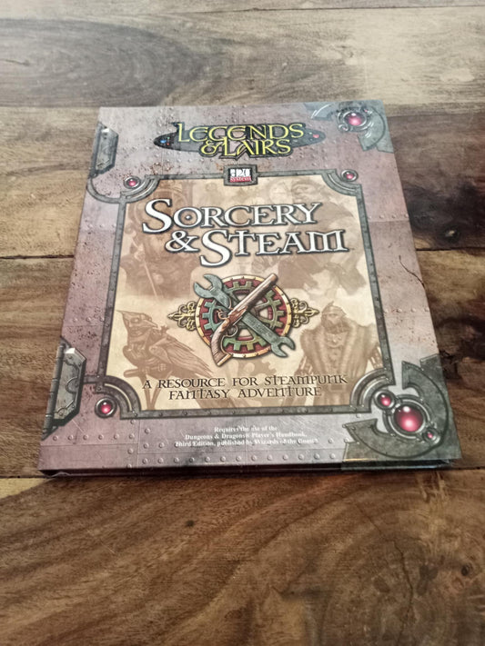 Legends & Lairs Sorcery & Steam d20 Fantasy Flight Games 2003