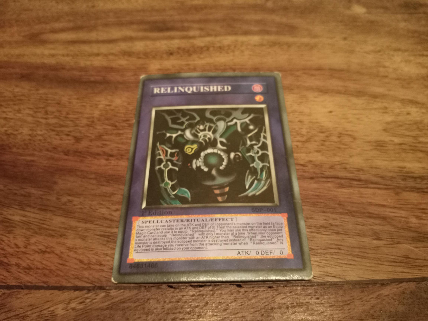 Yu-Gi-Oh! Relinquished SDP-001