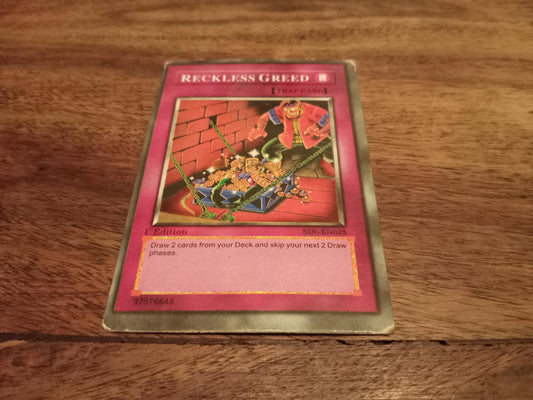 Yu-Gi-Oh! Reckless Greed SD1-EN025