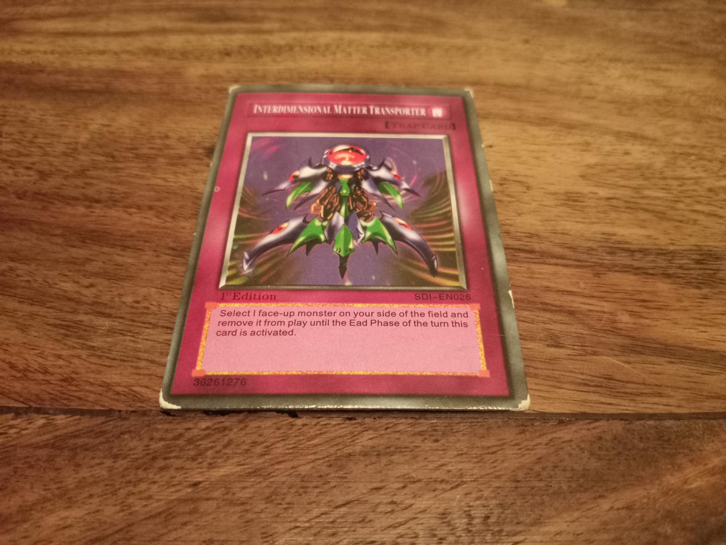 Yu-Gi-Oh! Interdimensional Matter Transporter SD1-EN026