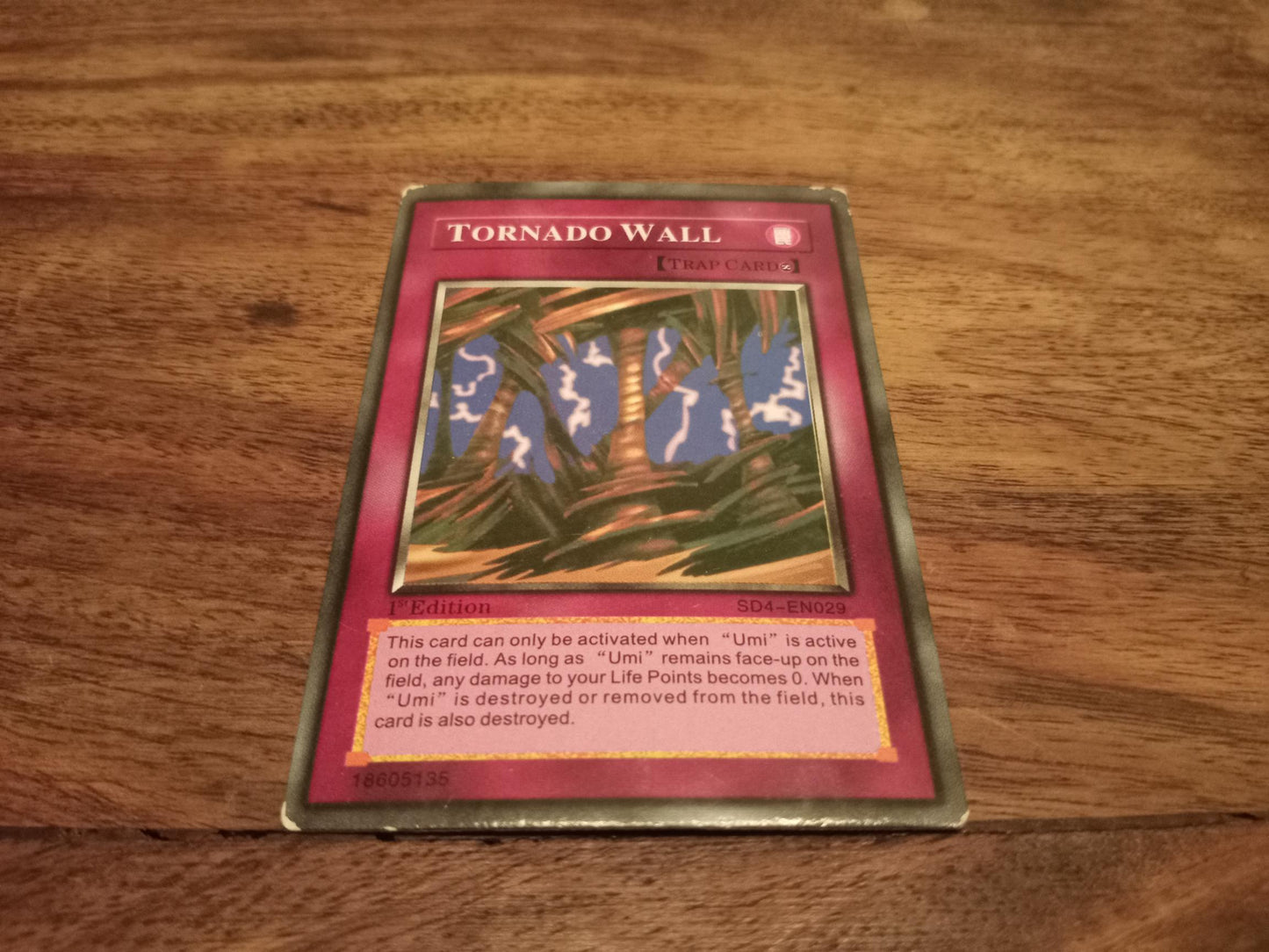 Yu-Gi-Oh! Tornado Wall SD4-EN029