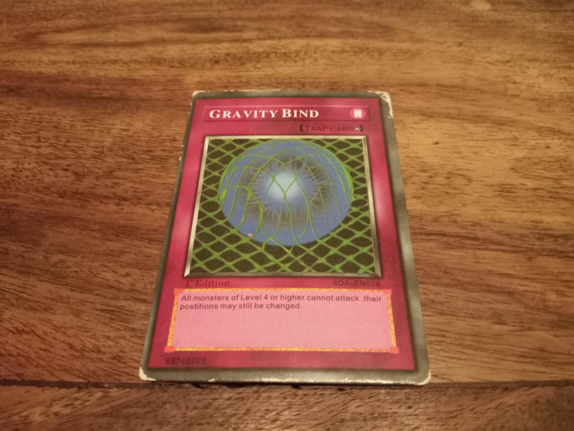 Yu-Gi-Oh! Gravity Bind SD4-EN028 –