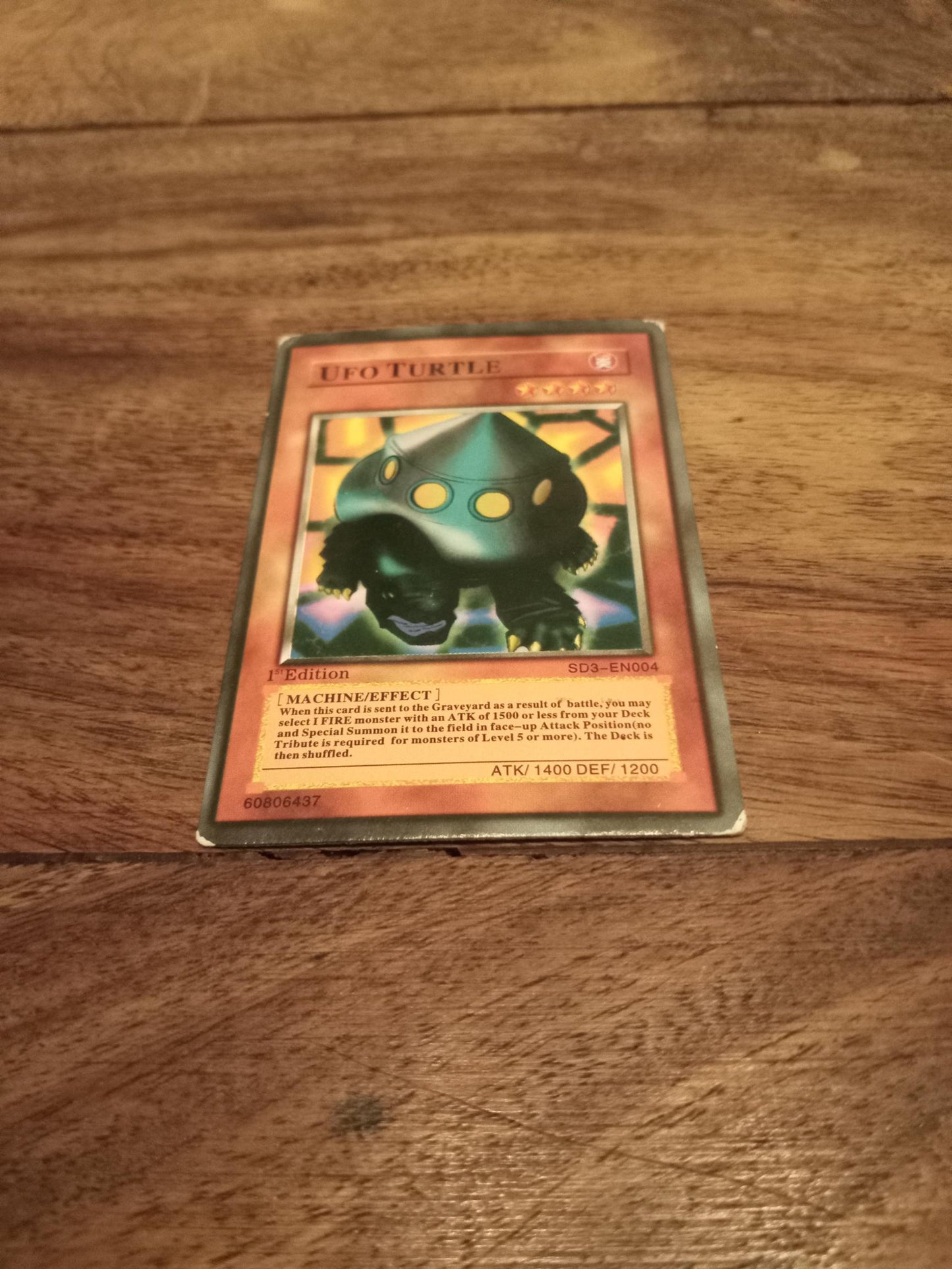 Yu-Gi-Oh! UFO Turtle SD3-EN004