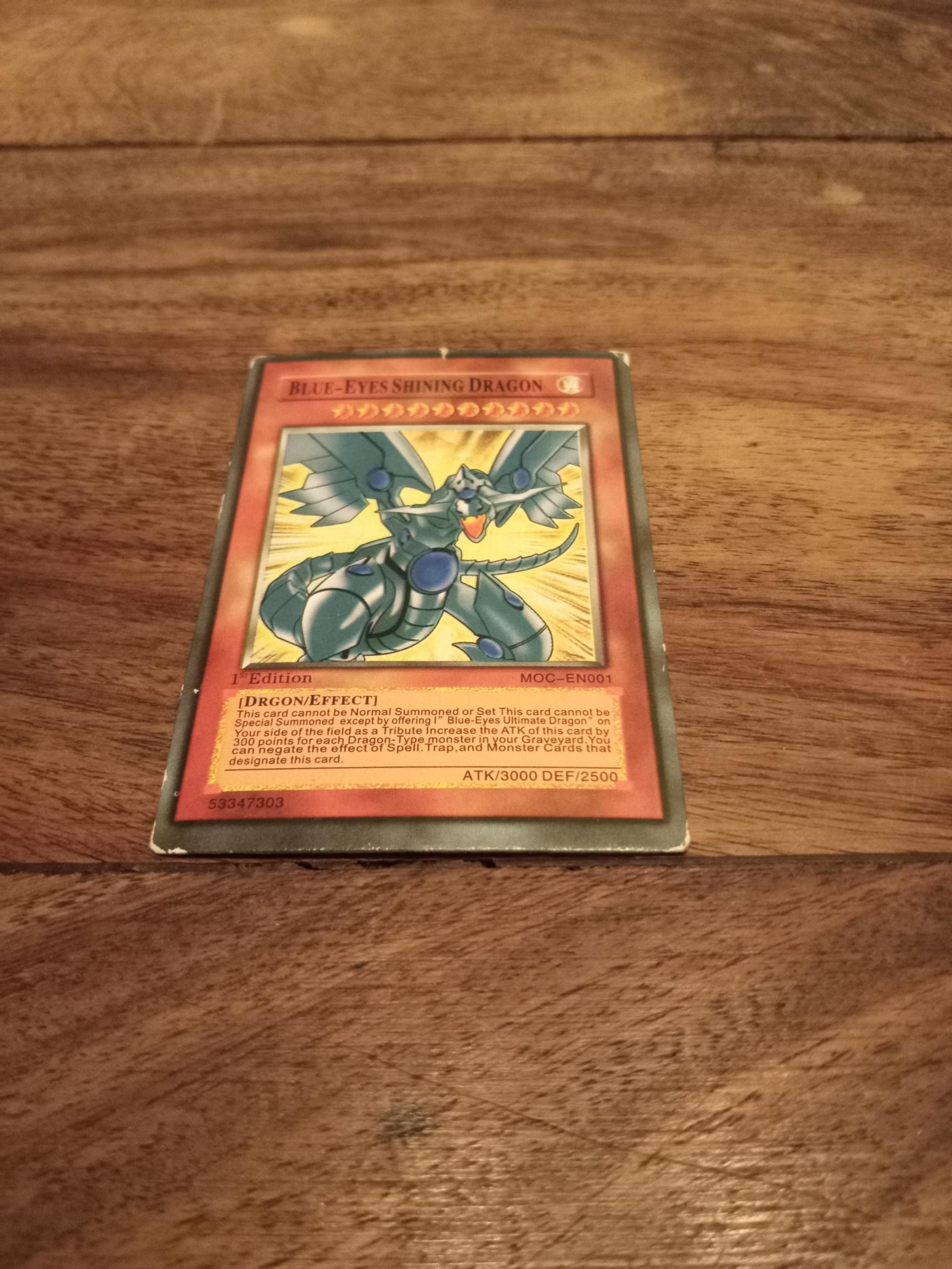 yugioh blue eyes shining dragon card Yu-Gi-Oh! Blue-Eyes Shining Dragon MOC-EN001 – AllRoleplaying.com