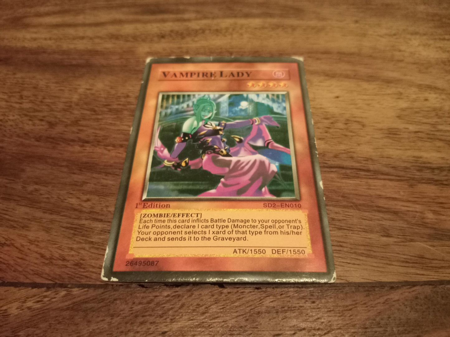 Yu-Gi-Oh! Vampire Lady SD2-EN010