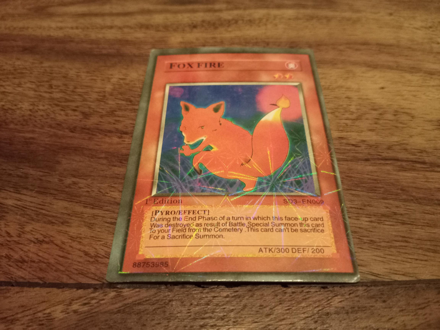 Yu-Gi-Oh! Fox Fire SD3-EN009