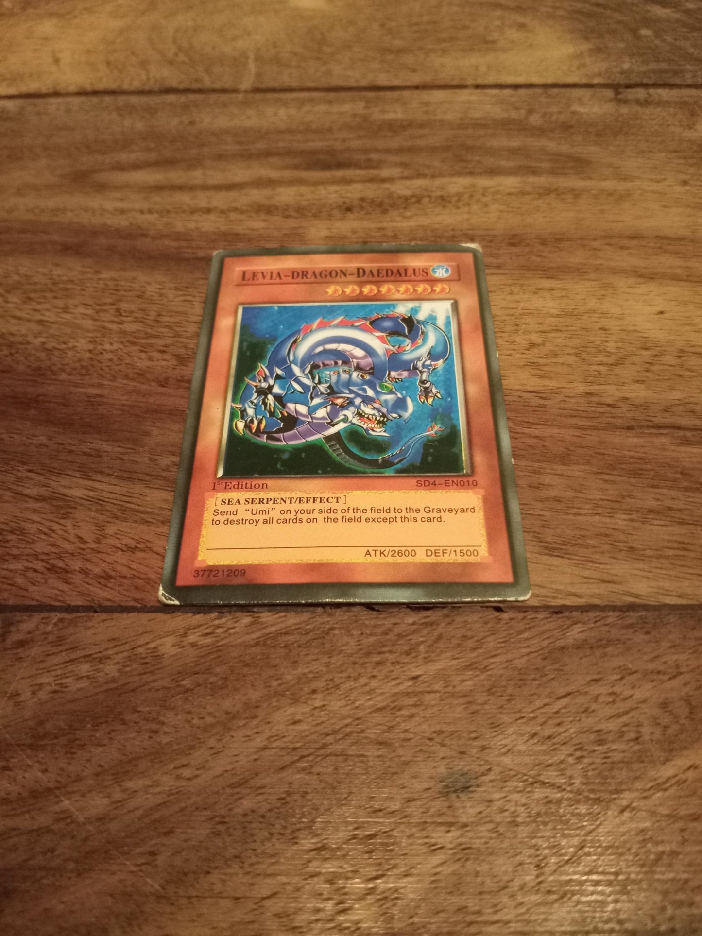 Yu-Gi-Oh! Levia-Dragon - Daedalus SD4-EN010