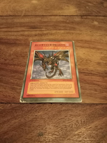 Yu-Gi-Oh! Red-Eyes B Dragon SDI-EN001