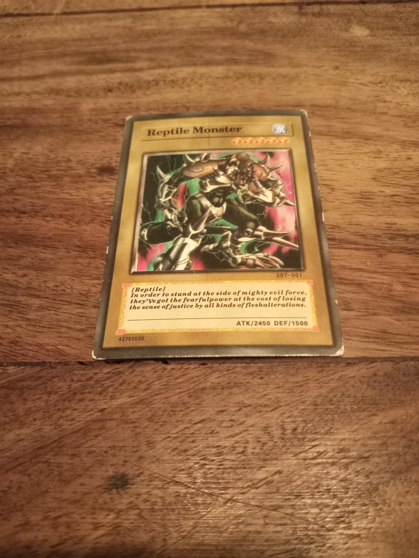 Yu-Gi-Oh! Reptile Monster 307-001