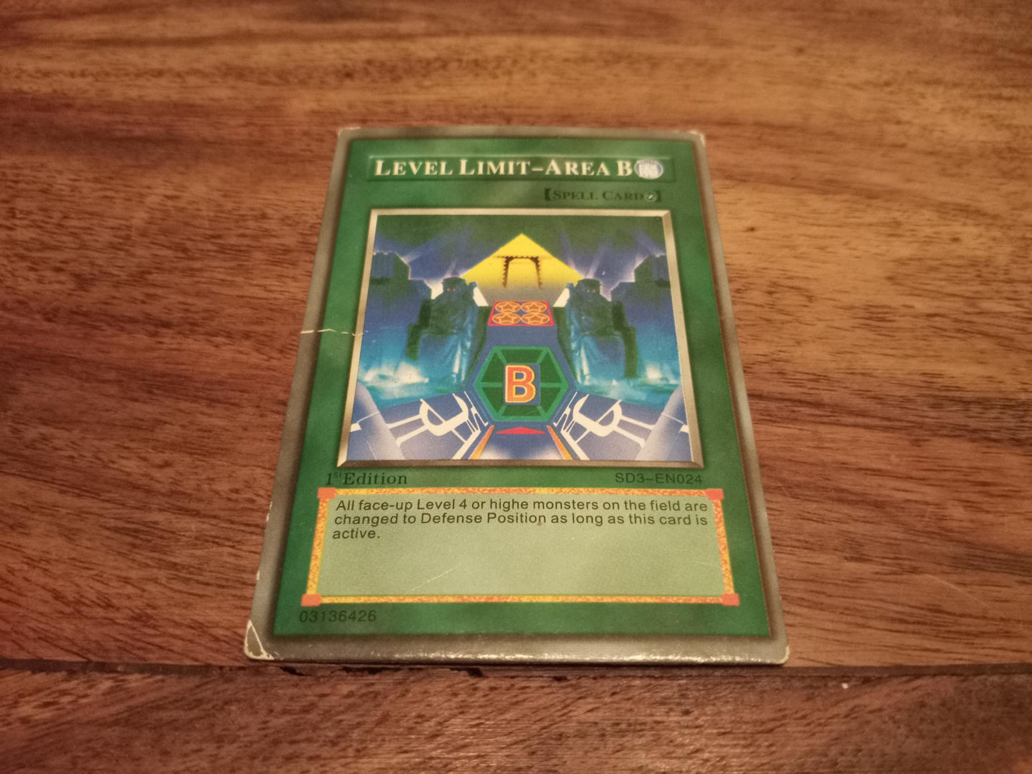 Yu-Gi-Oh! Level Limit Area B SD3-EN024