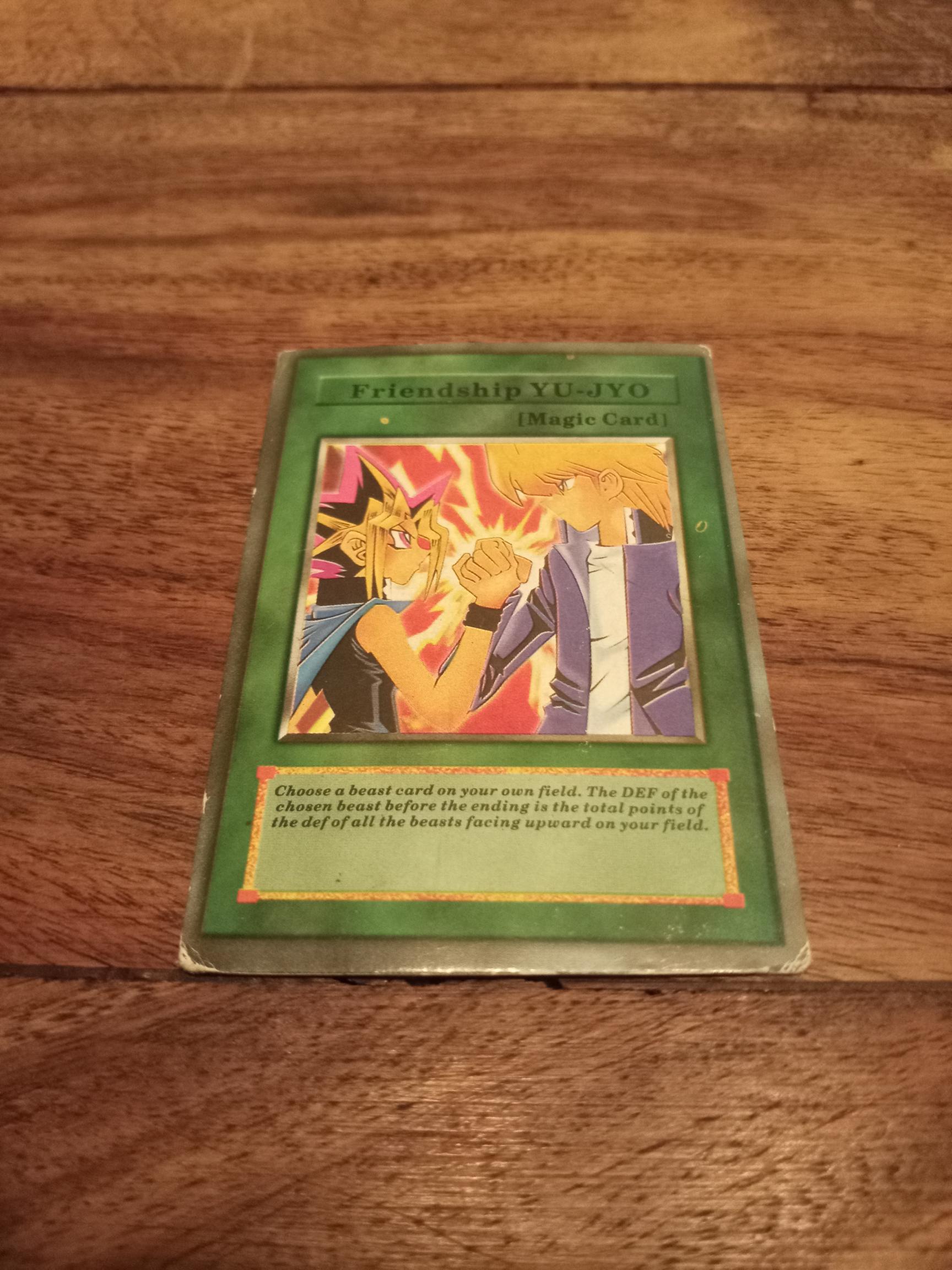 Yu-Gi-Oh! Yu-Jo Friendship deals Card