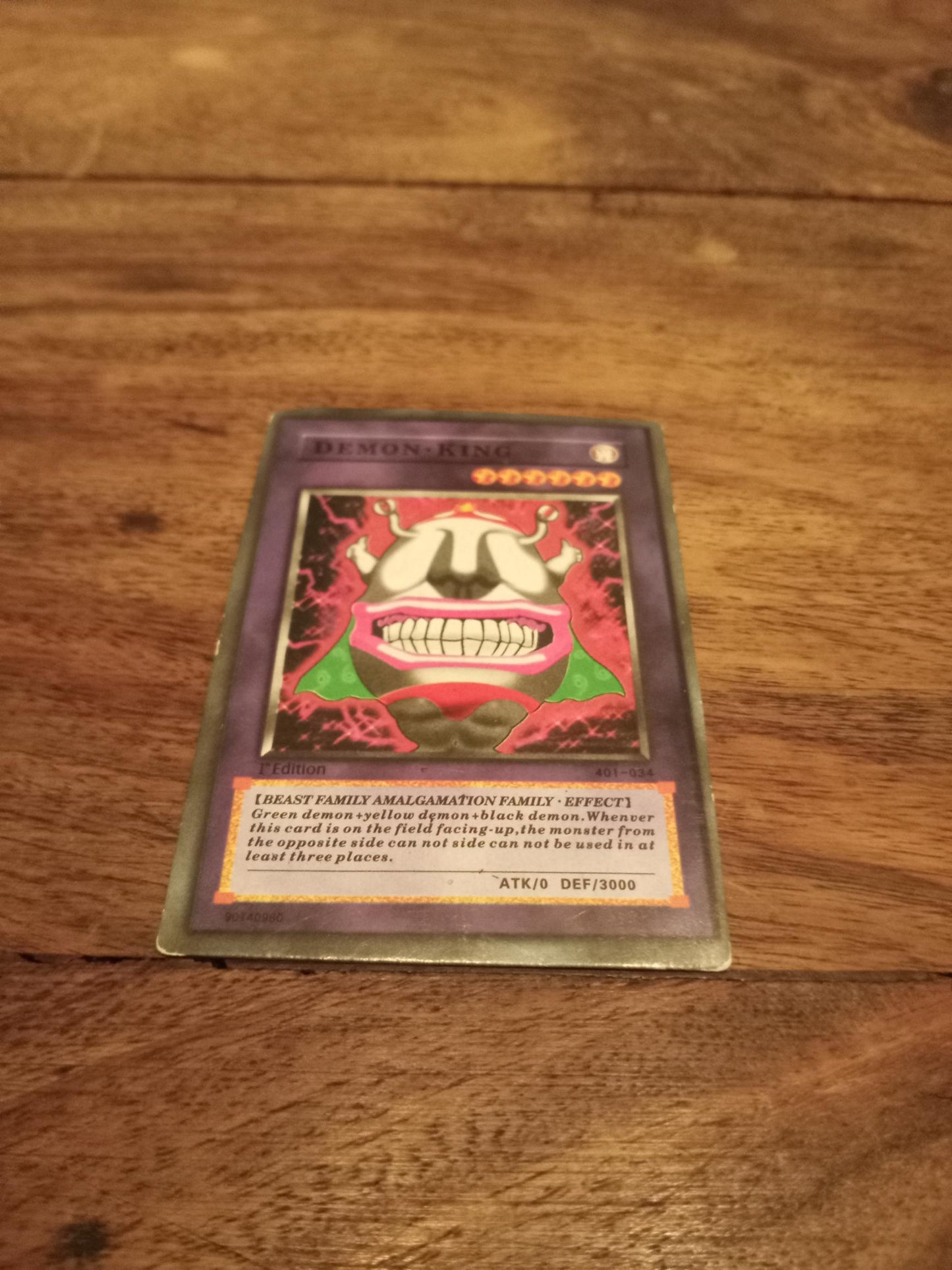 Yu-Gi-Oh! Demon - King 401-034