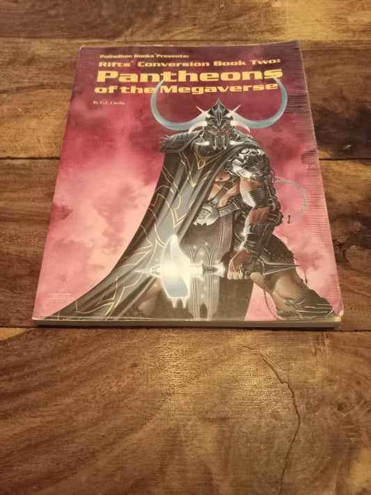 Rifts Pantheons of the Megaverse Conversion Book #2 Palladium 1994