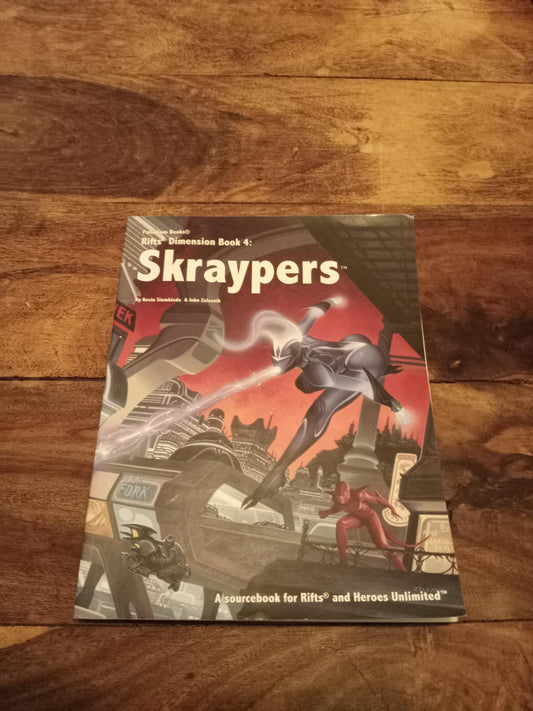 Rifts Rifts Dimension Book 4: Skraypers Palladium 1998