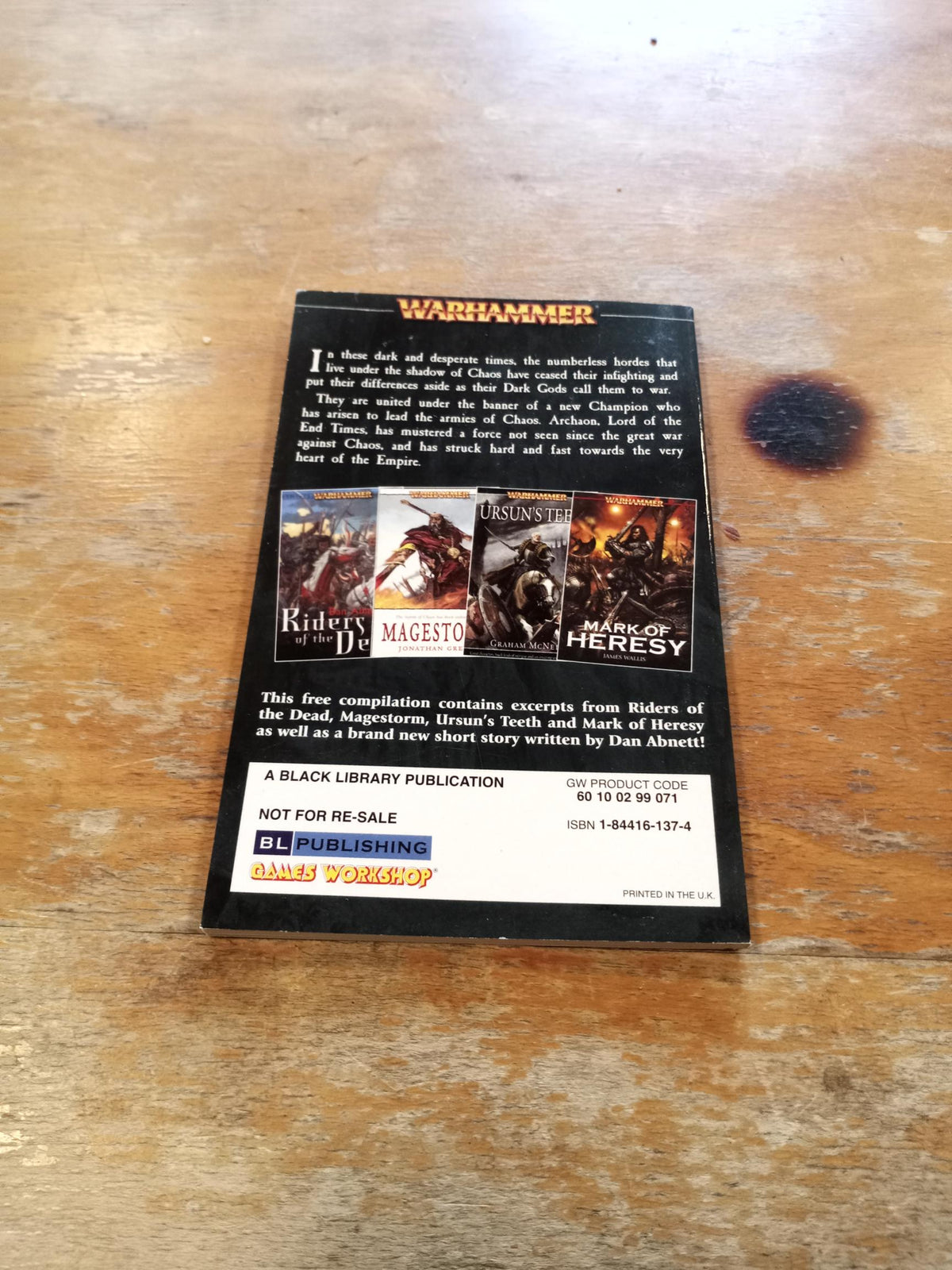 Chaos Rising Player Guide Book Warhammer Fantasy Chaos Rising Tales from the Storm of Chaos ...