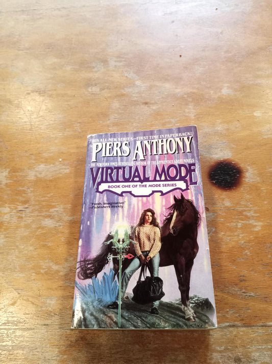 Virtual Mode Piers Anthony The Mode Series #1 ACE Fantasy 1991