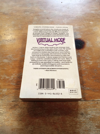 Virtual Mode Piers Anthony The Mode Series #1 ACE Fantasy 1991