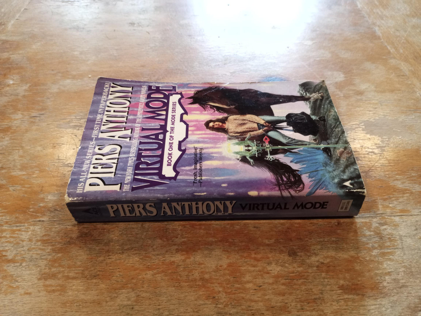 Virtual Mode Piers Anthony The Mode Series #1 ACE Fantasy 1991