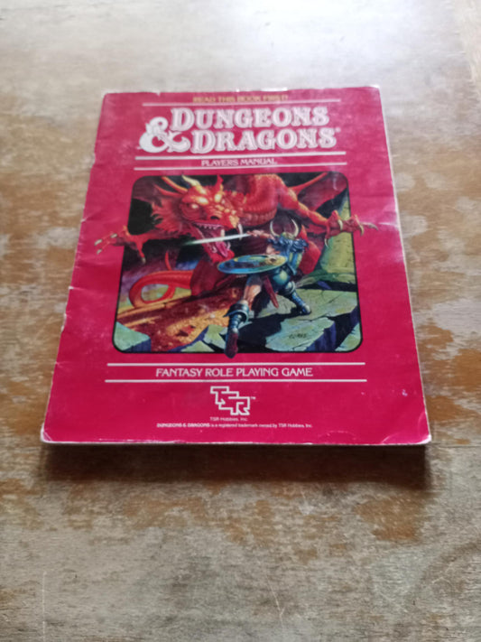 Dungeons & Dragons Players Manual TSR (1983)