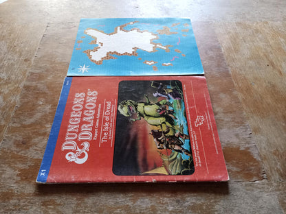 Dungeons & Dragons The Isle of Dread TSR 1983