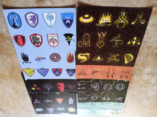 Forgotten Realms sigils, symbols and glyphs of the Realms AD&D